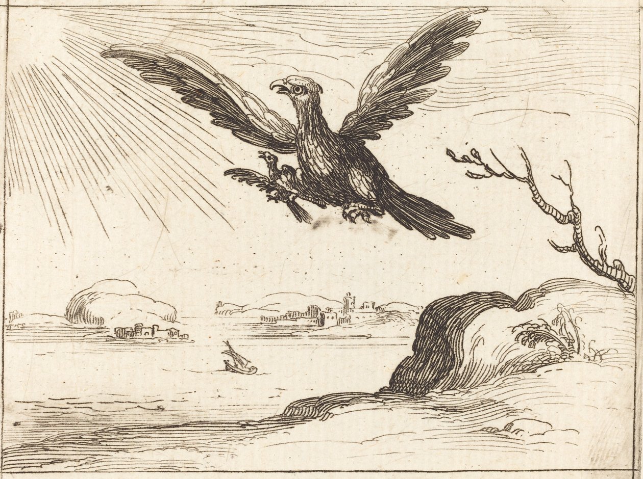 Eagle och Young av Jacques Callot