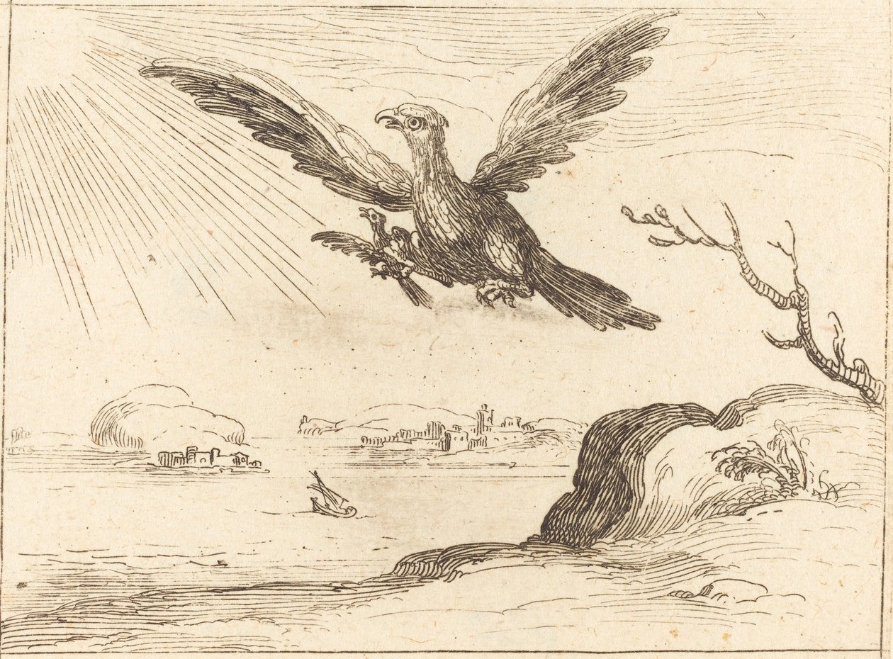 Eagle och Young av Jacques Callot