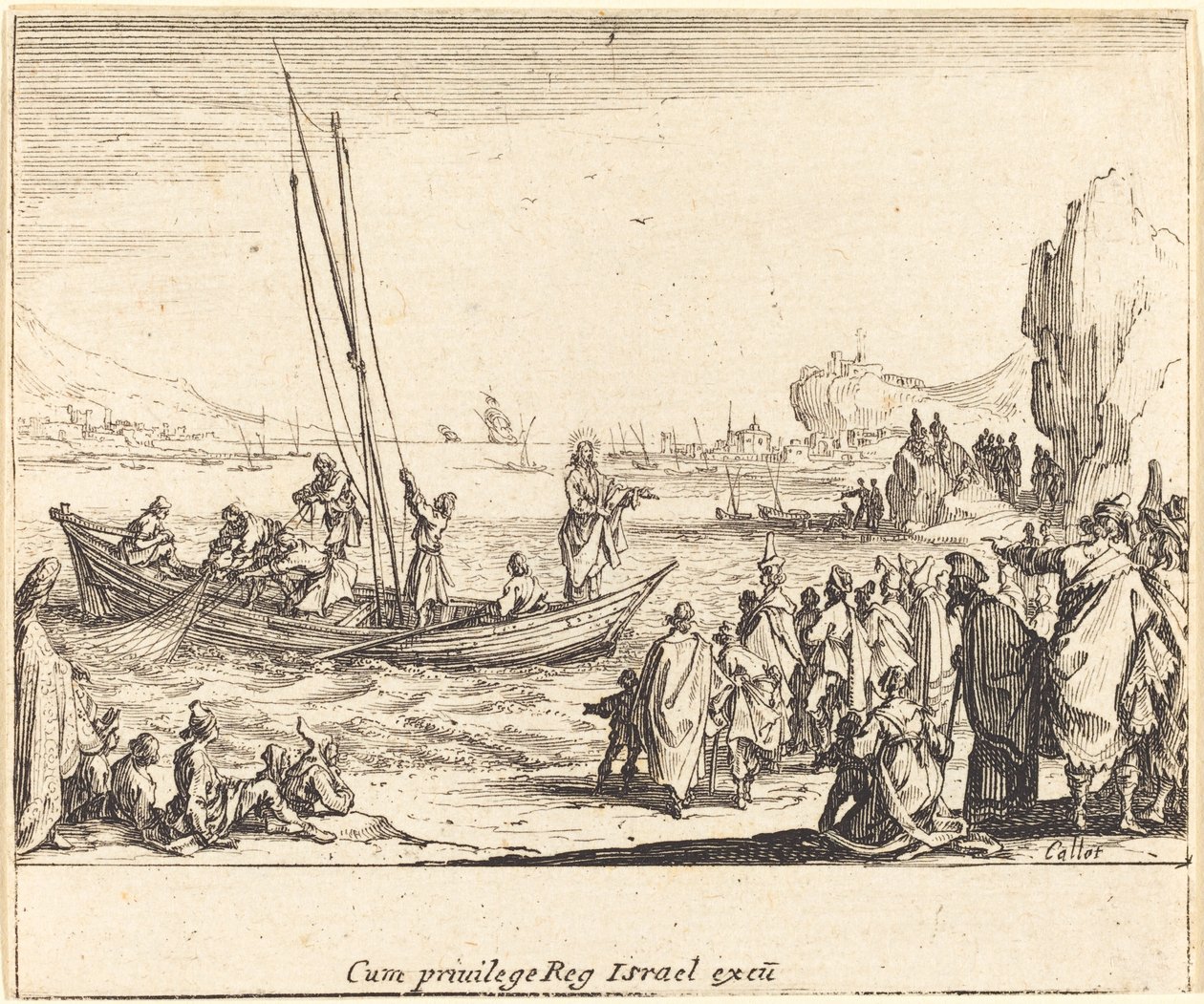 Fisher of Men, 1635. av Jacques Callot