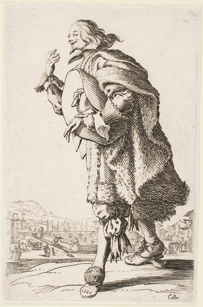 Gentleman Bowing, från serien "The Nobility of Lorraine" av Jacques Callot