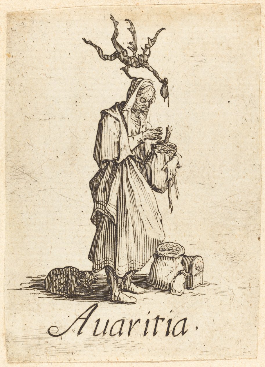 Girighet av Jacques Callot