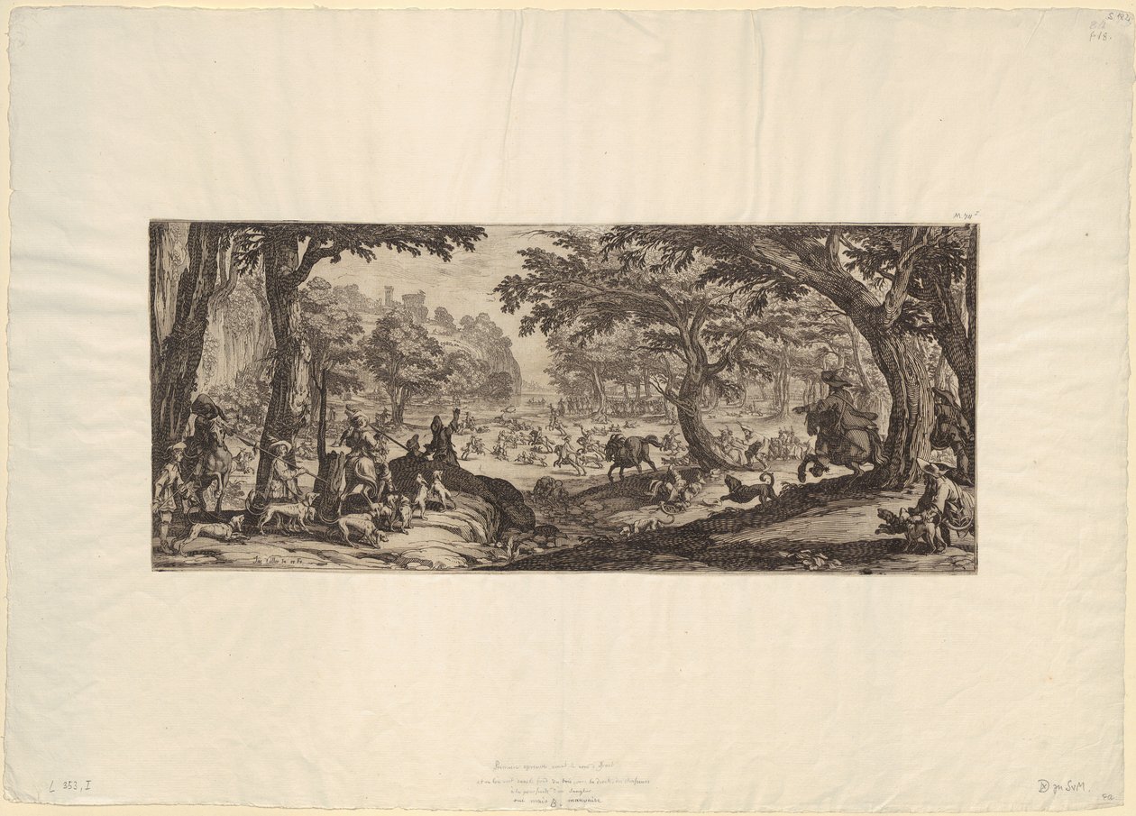 Stor jakt av Jacques Callot