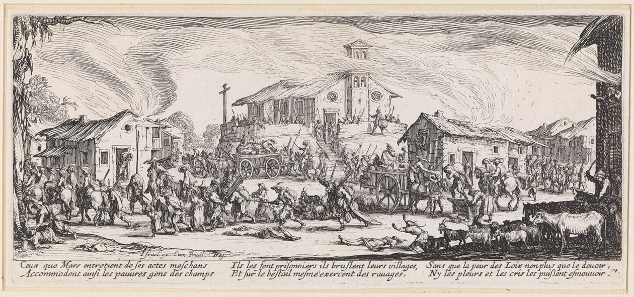 Att föra bort bytet av Jacques Callot