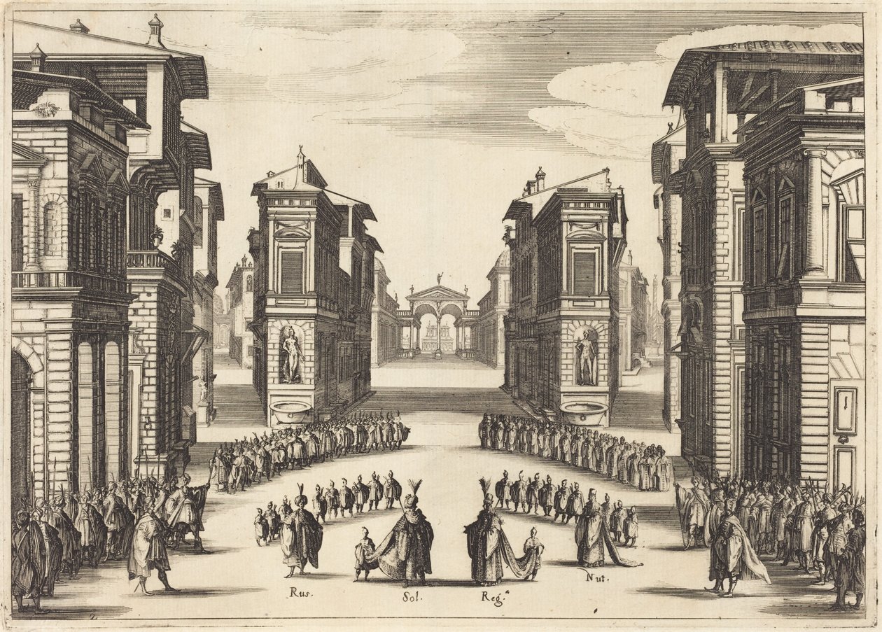 Soliman, akt II av Jacques Callot