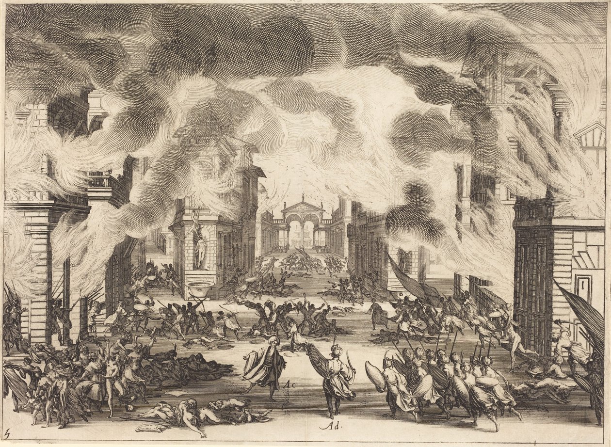Soliman, akt V av Jacques Callot