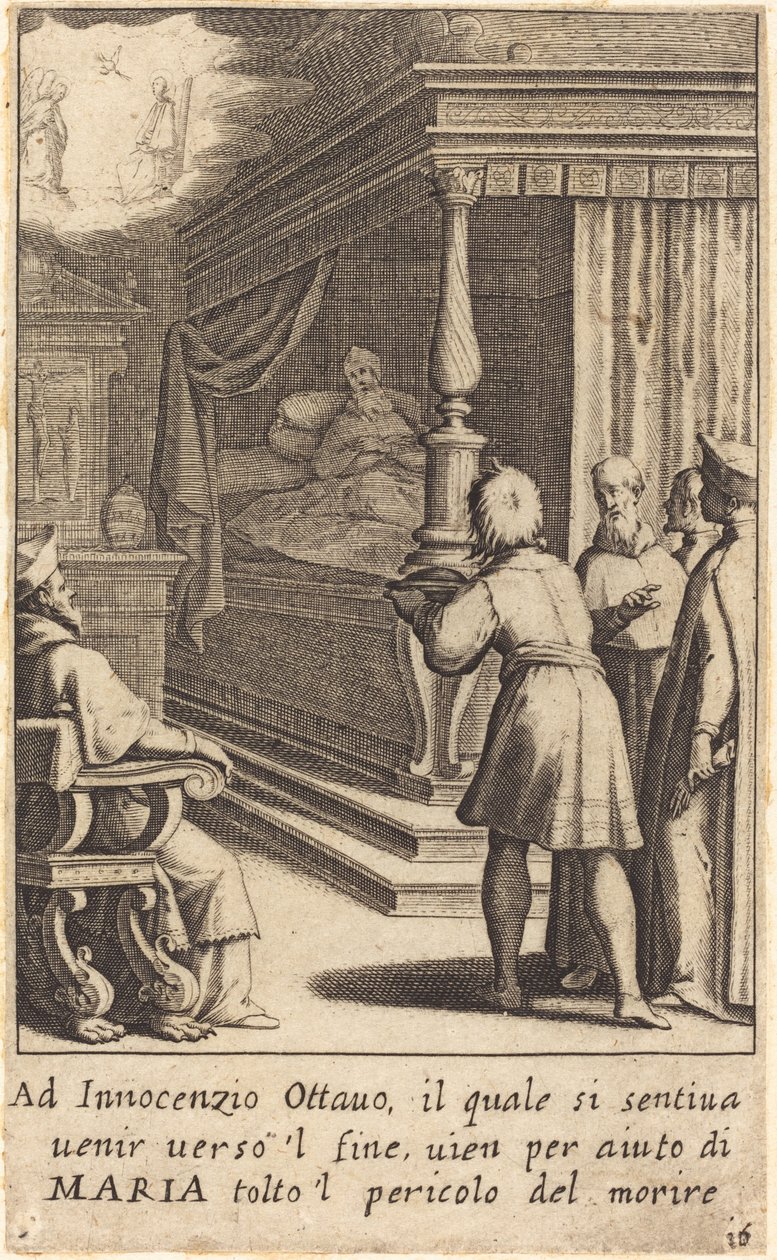 Innocentius VIII, 1619. av Jacques Callot