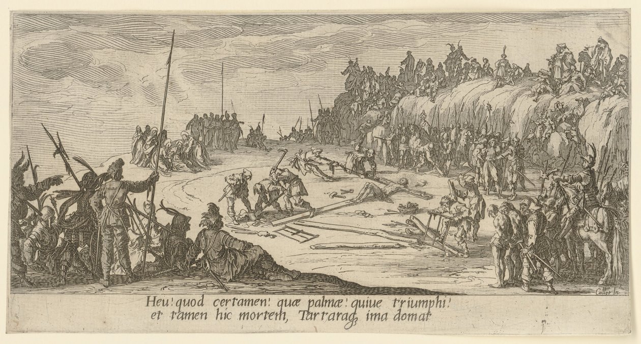 Korsfästelsen av Jacques Callot