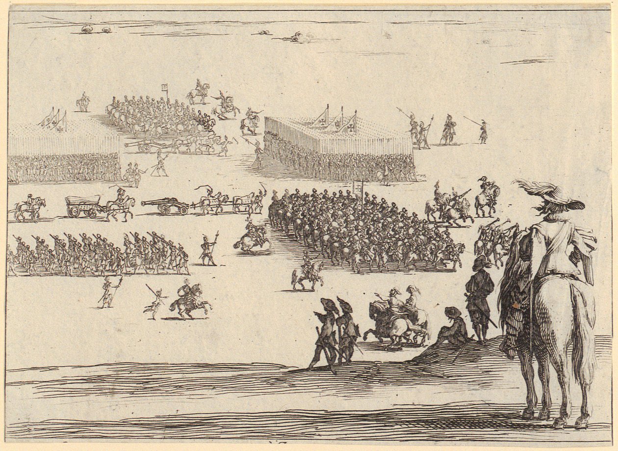 Korsfästelsen, blad 11 i serien ”Den lilla passion” av Jacques Callot