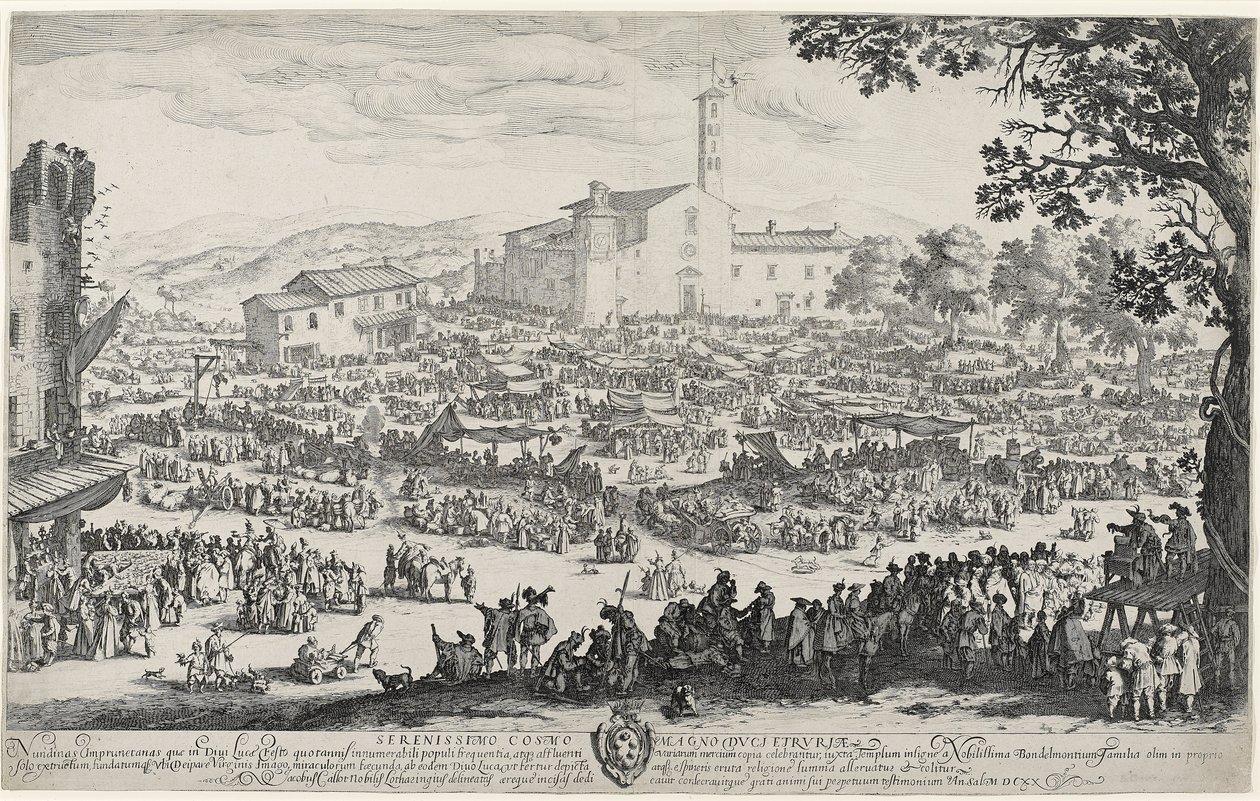Imprunetamässan av Jacques Callot