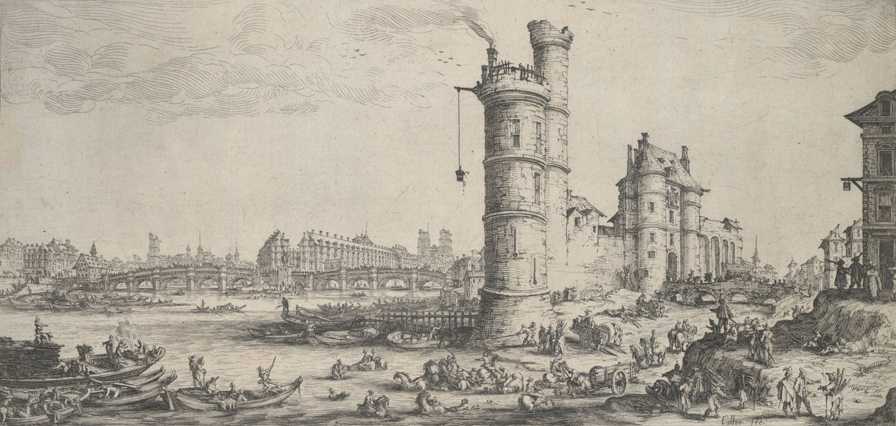 Pont Neuf av Jacques Callot