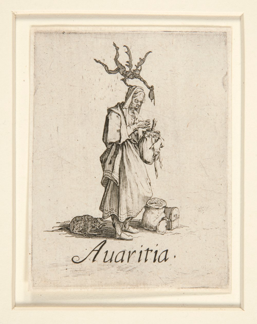 Les Peches Capitales (De sju dödssynderna): The av Jacques Callot