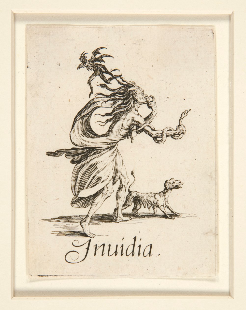 Les Peches Capitales (De sju dödssynderna): The av Jacques Callot