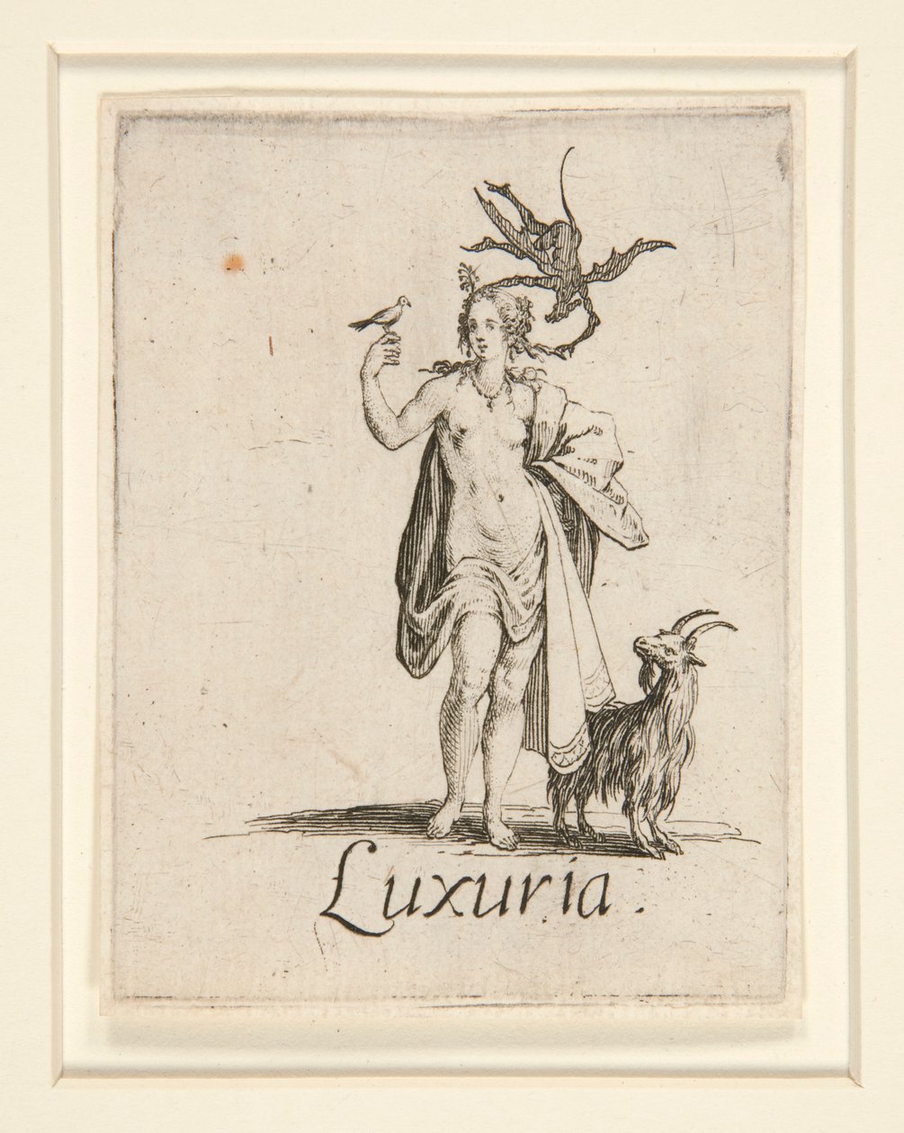 De sju dödssynderna: Lust av Jacques Callot