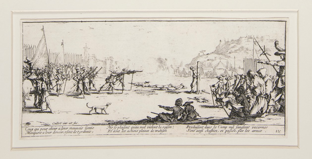 Krigets stora elände: nr 12 - L av Jacques Callot