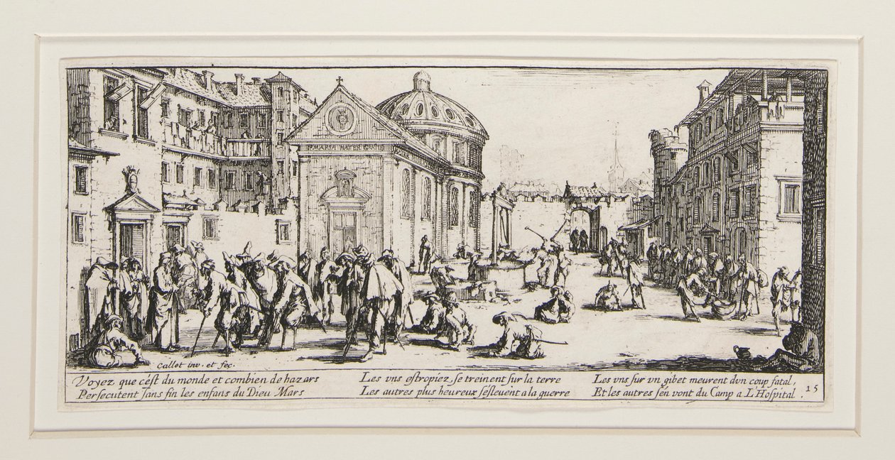 Krigets stora elände: nr 15 - L av Jacques Callot