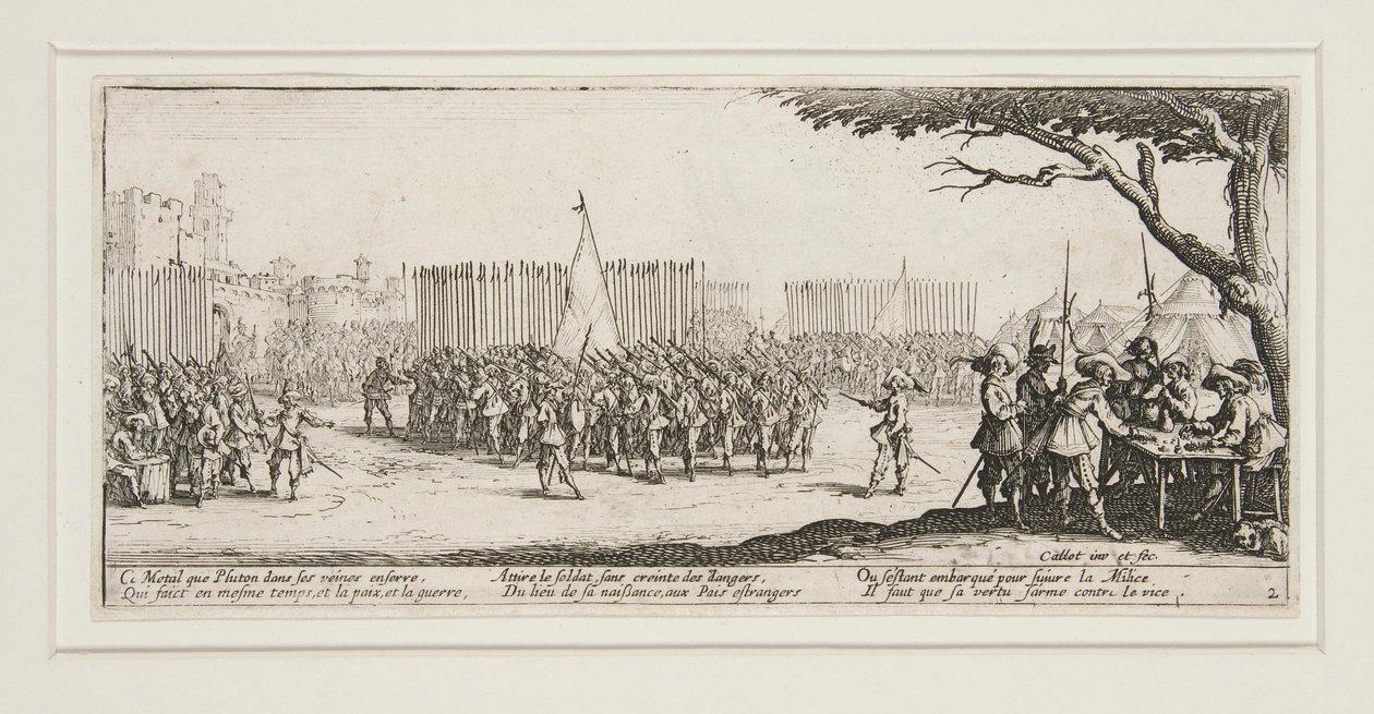 Krigets stora elände: nr 2 - L av Jacques Callot