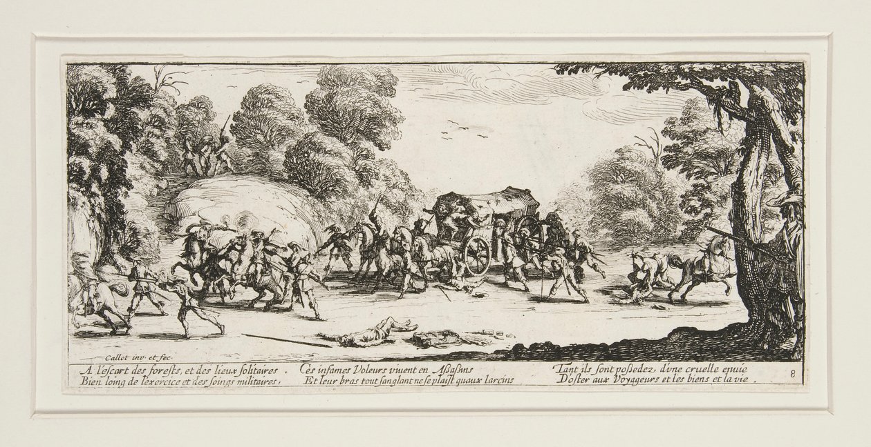 Krigets stora elände: nr 8 - L av Jacques Callot