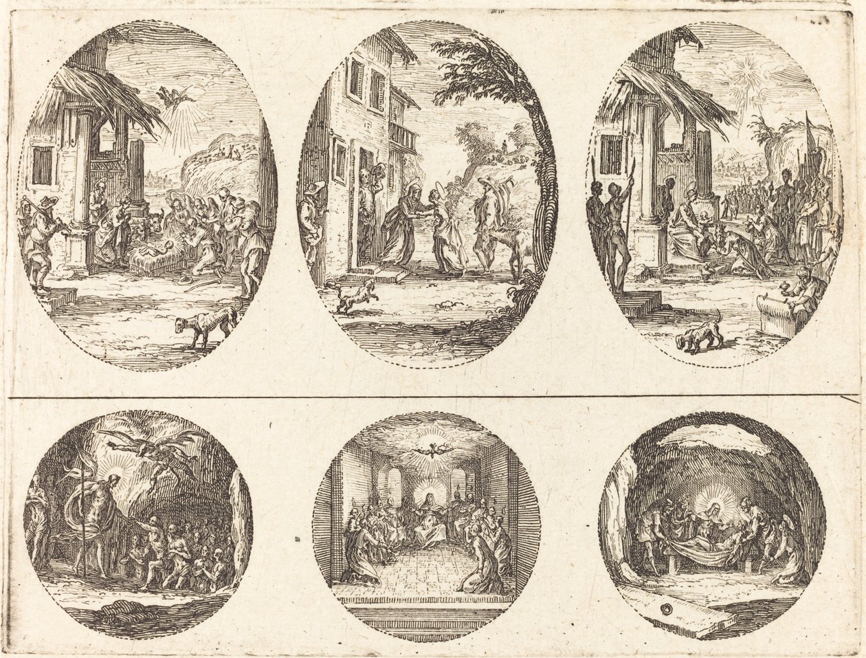 Passionens mysterier av Jacques Callot