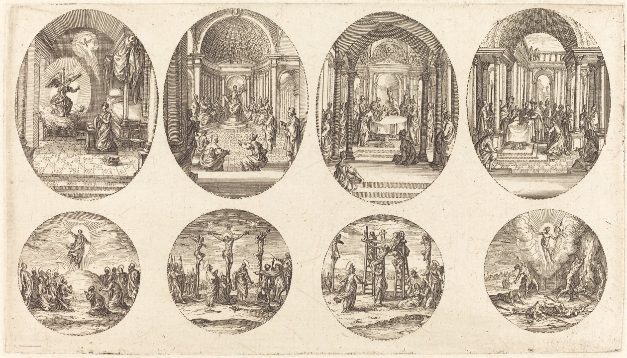 Passionens mysterier av Jacques Callot