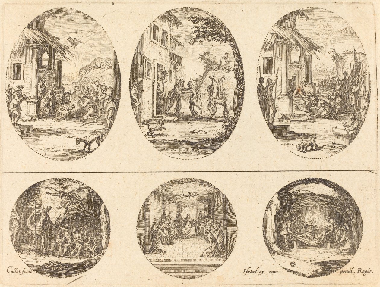 Passionens mysterier av Jacques Callot