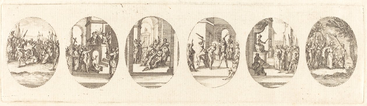 Passionens mysterier av Jacques Callot