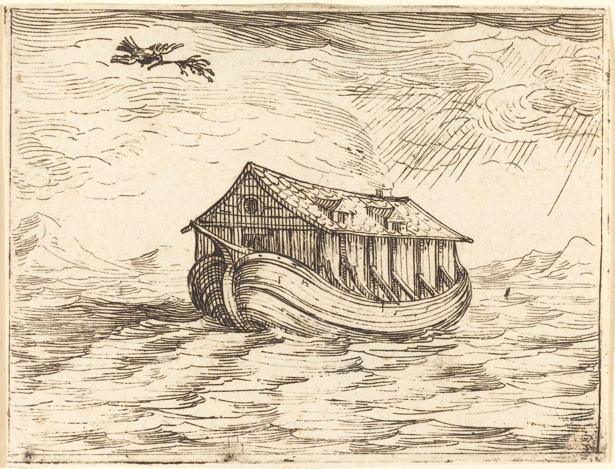 Noaks ark av Jacques Callot