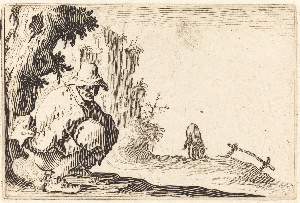 Bondens avföring av Jacques Callot