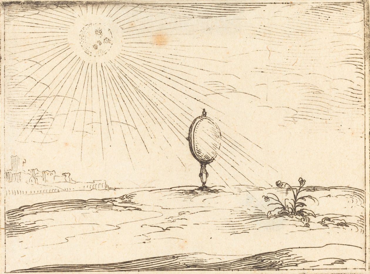 Solens strålar. av Jacques Callot