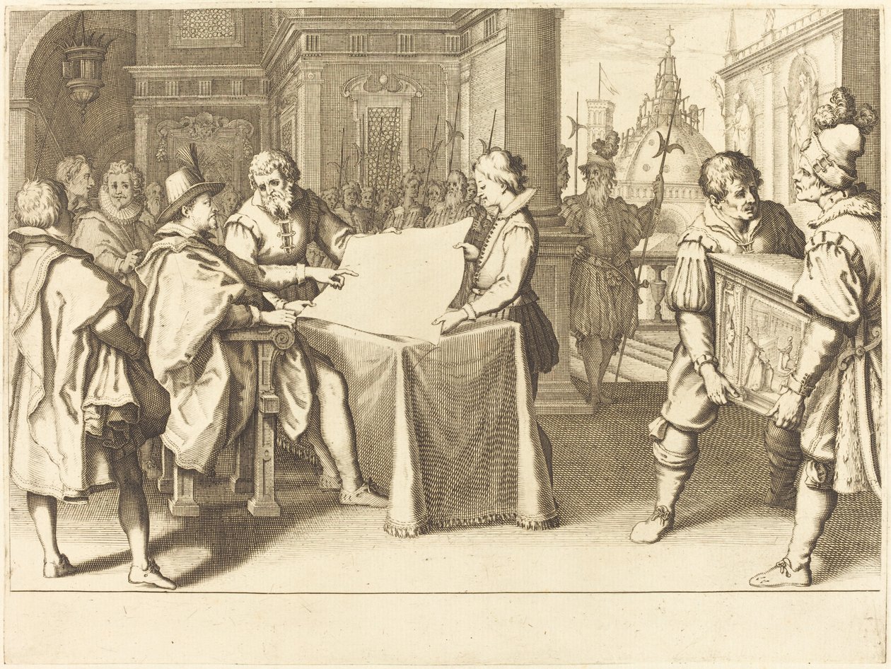 Restaurering av Duomo, Florens av Jacques Callot