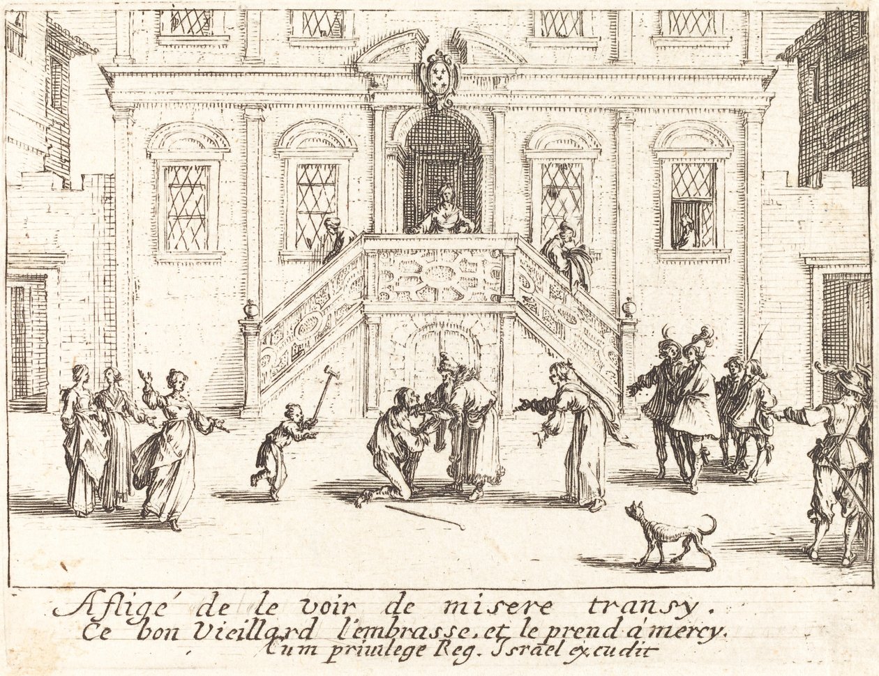 Den förlorade sonens återkomst av Jacques Callot