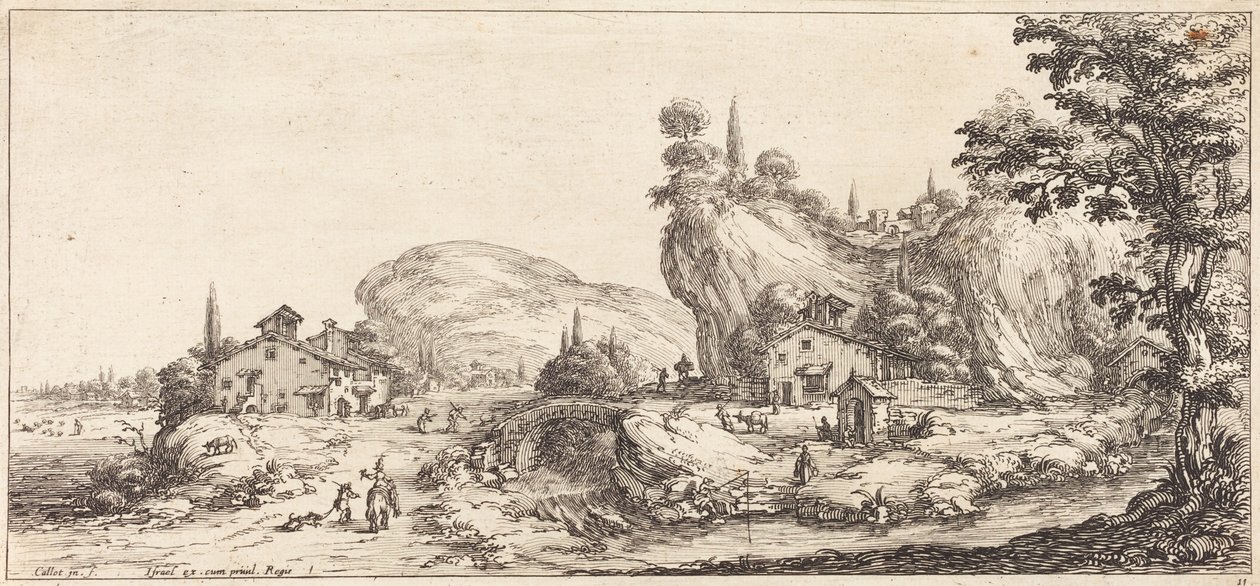 Hemkomst från jakten av Jacques Callot