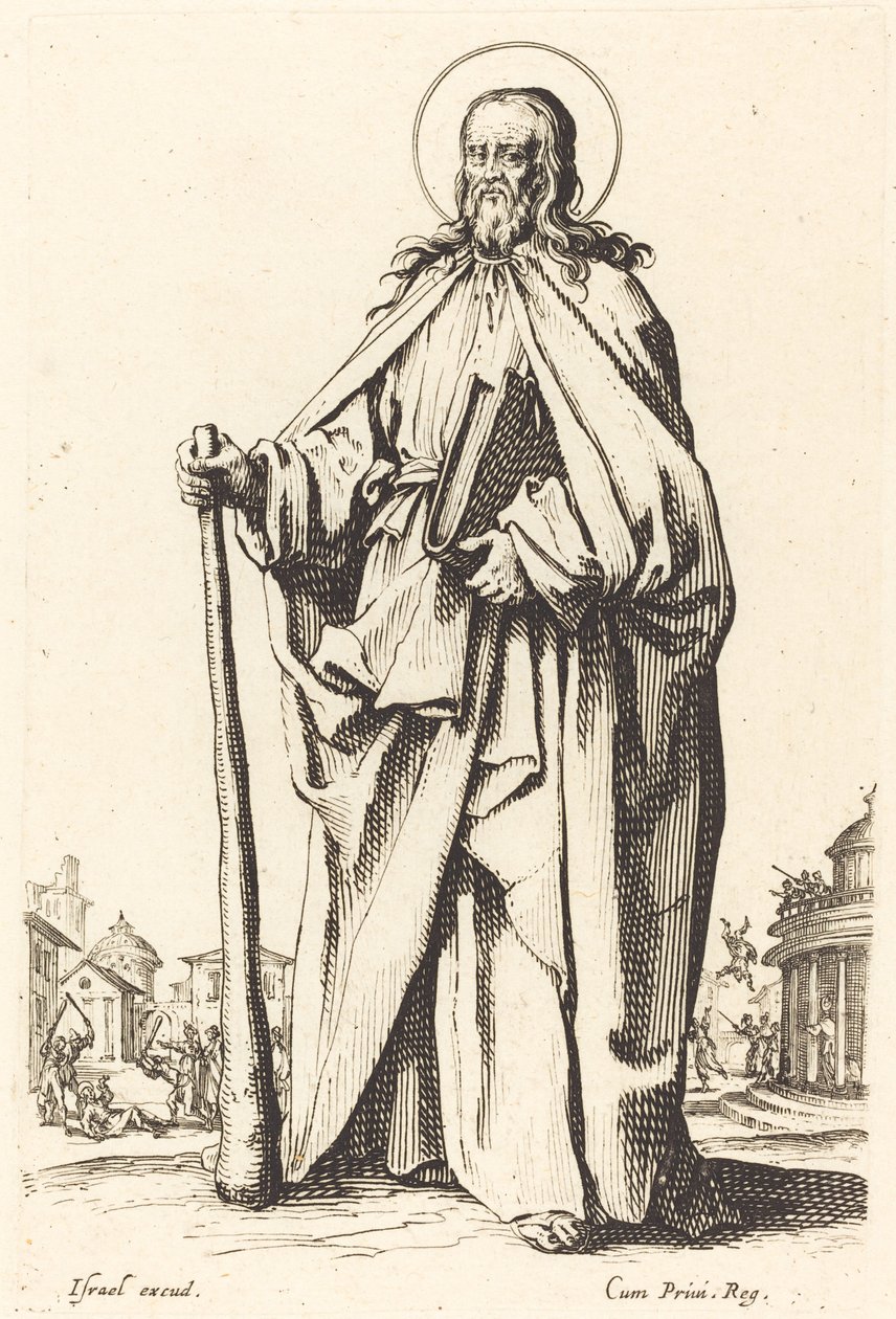 Sankt Jakob den mindre av Jacques Callot