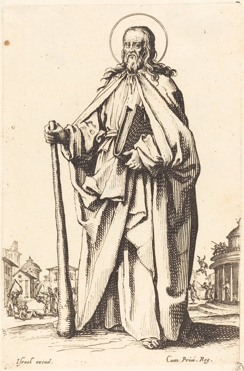Sankt Jakob den mindre av Jacques Callot