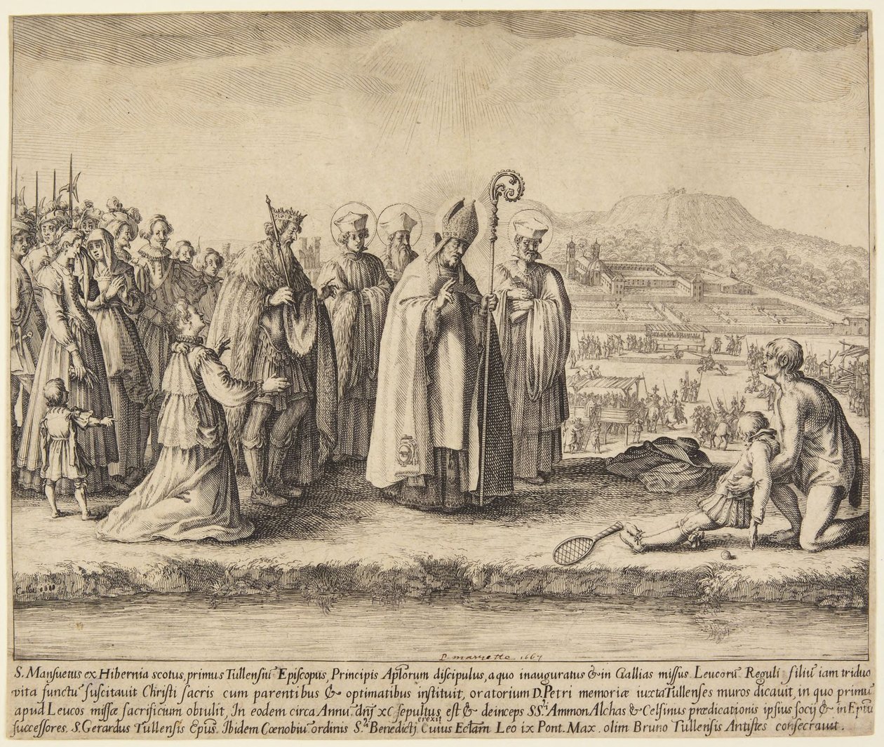 Saint Mansuy av Jacques Callot