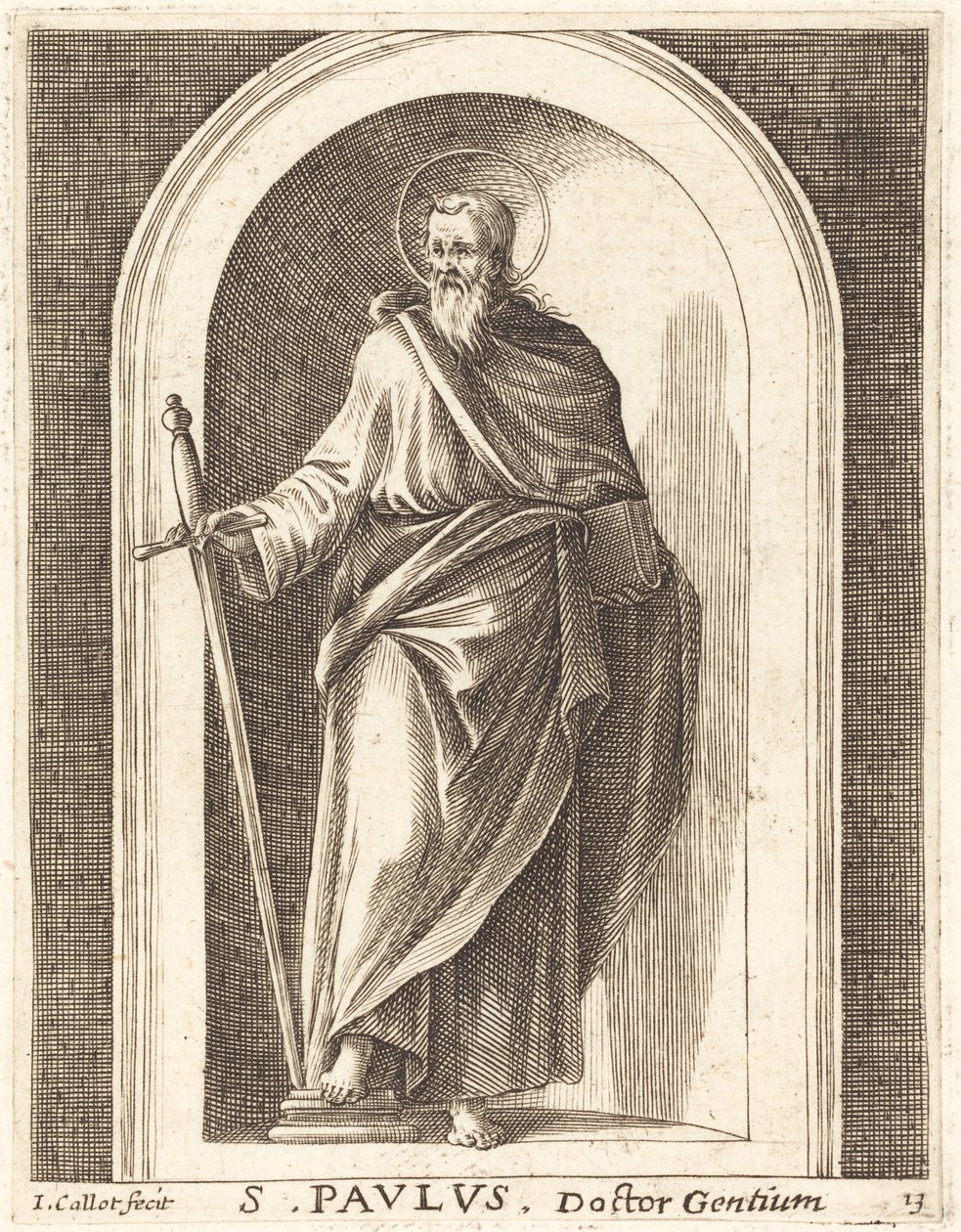 Sankte Pär av Jacques Callot