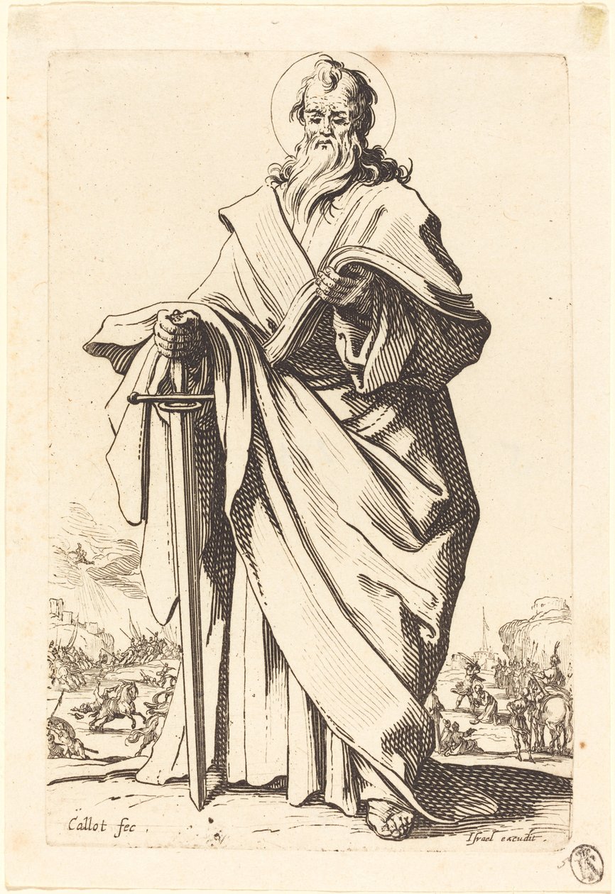Sankte Pär av Jacques Callot