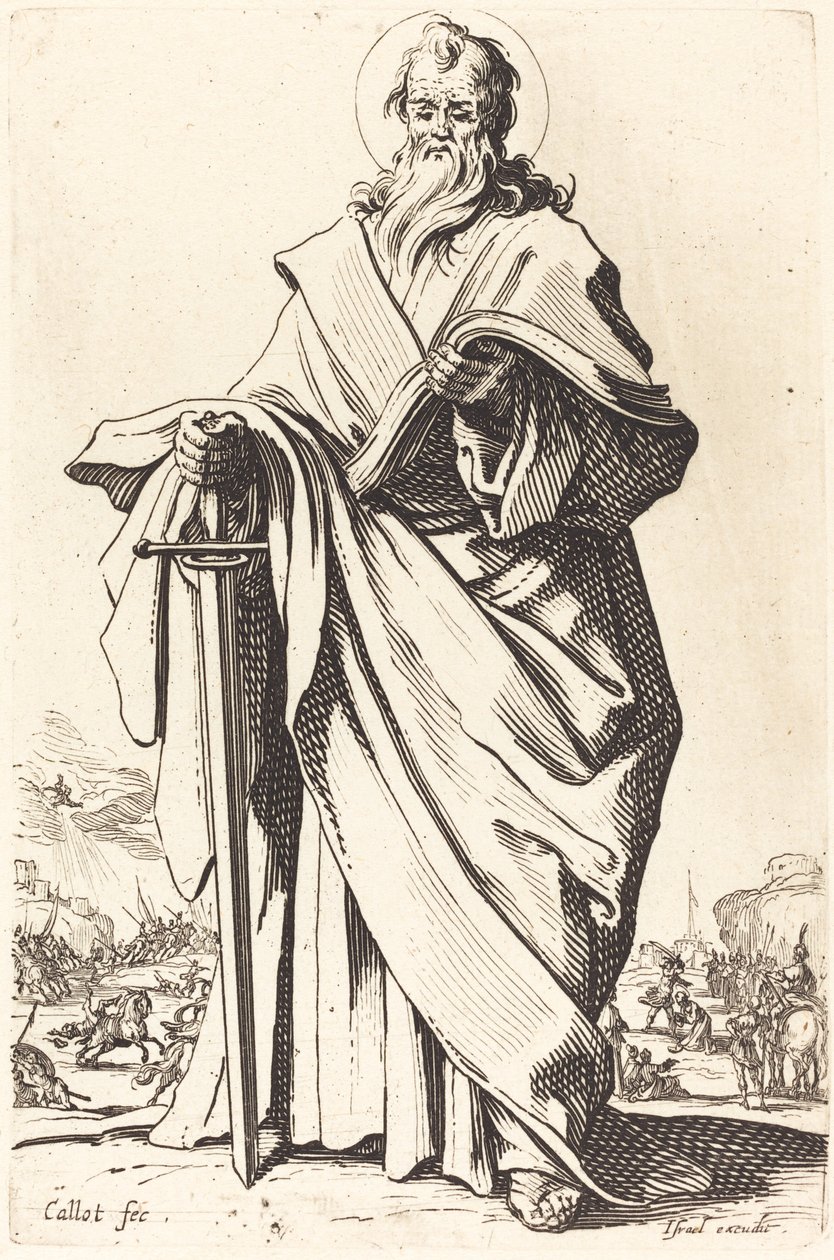 Sankte Pär av Jacques Callot