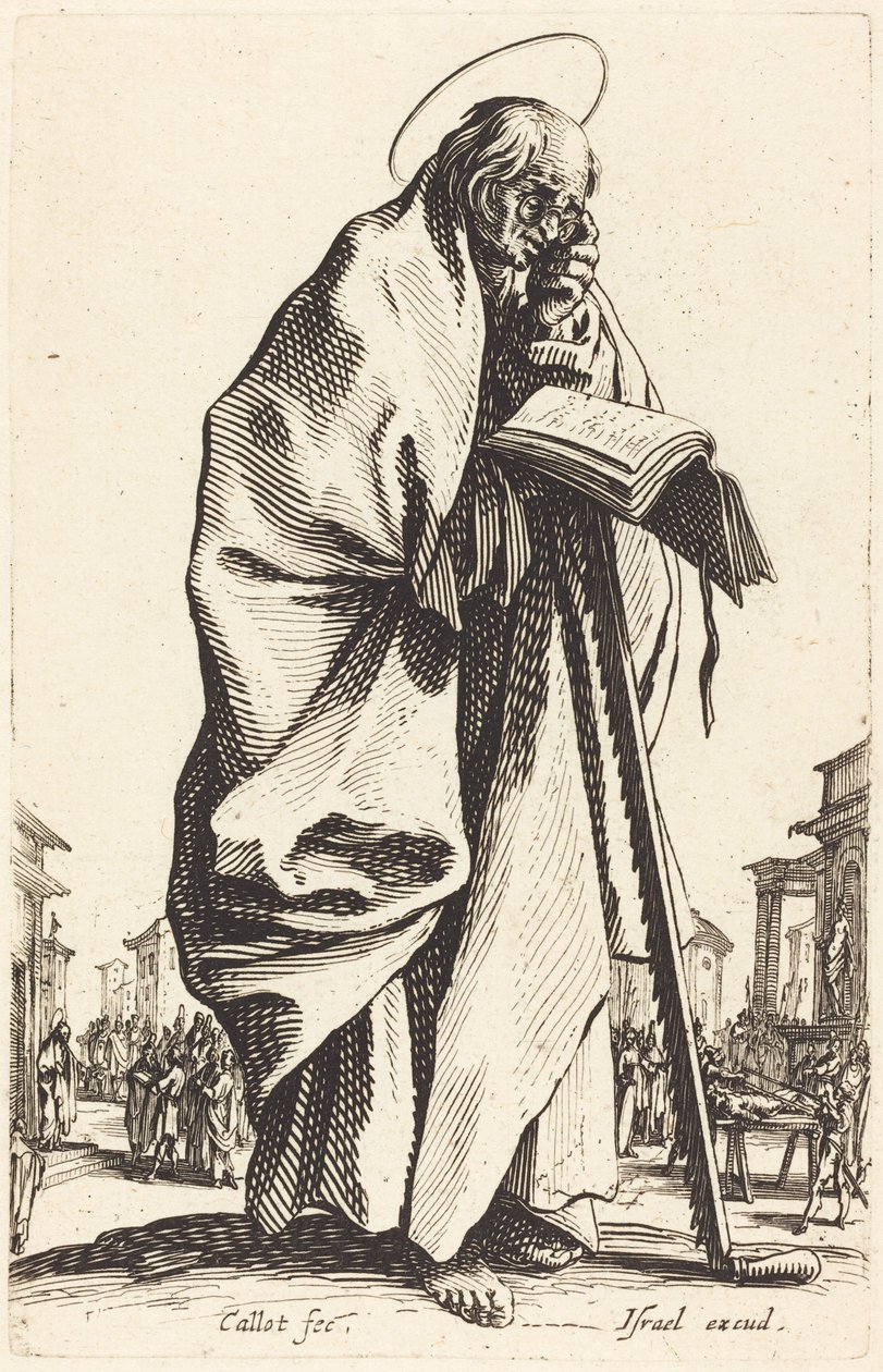 Saint Simon av Jacques Callot