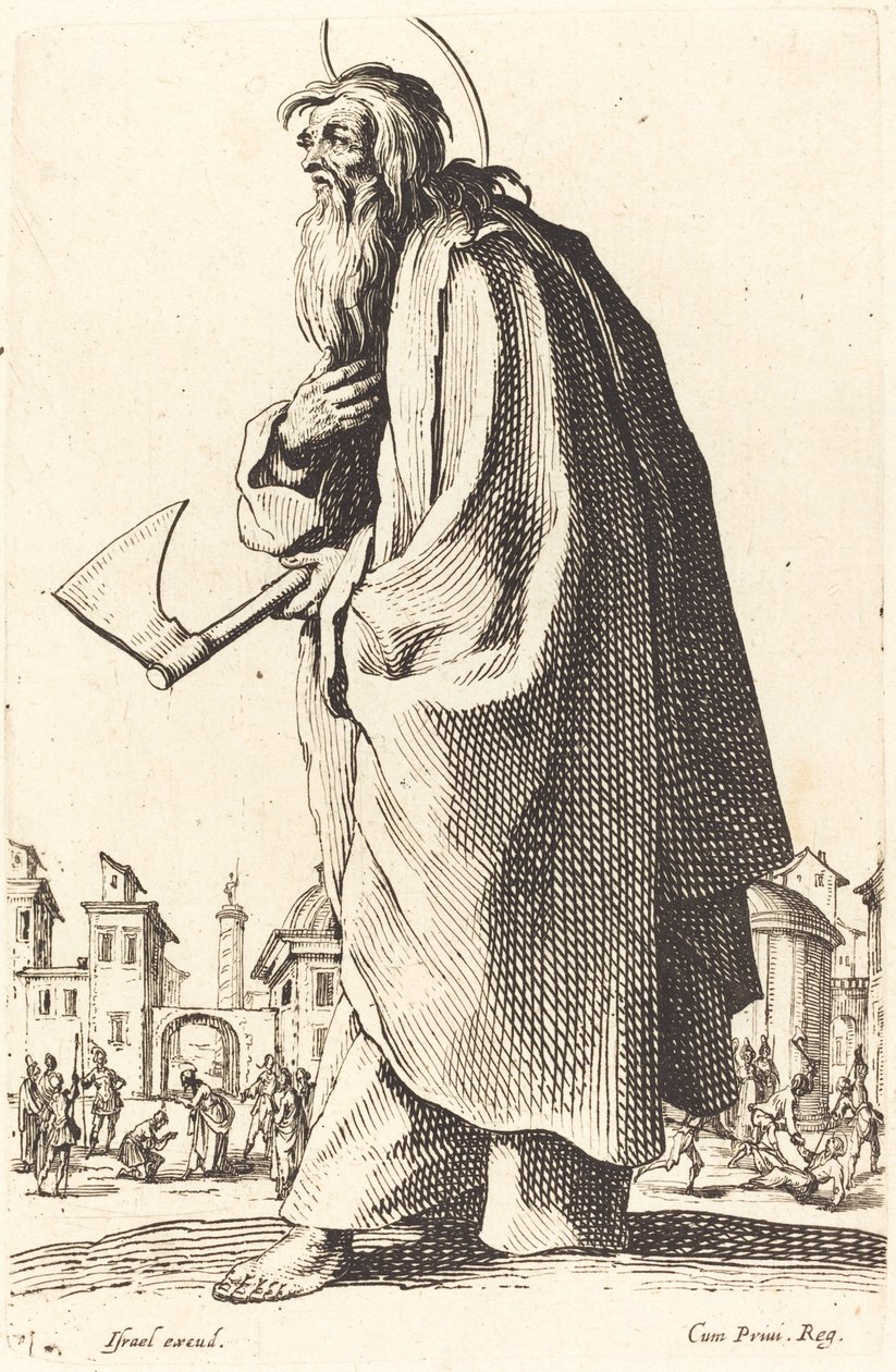 Sankt Thaddeus av Jacques Callot