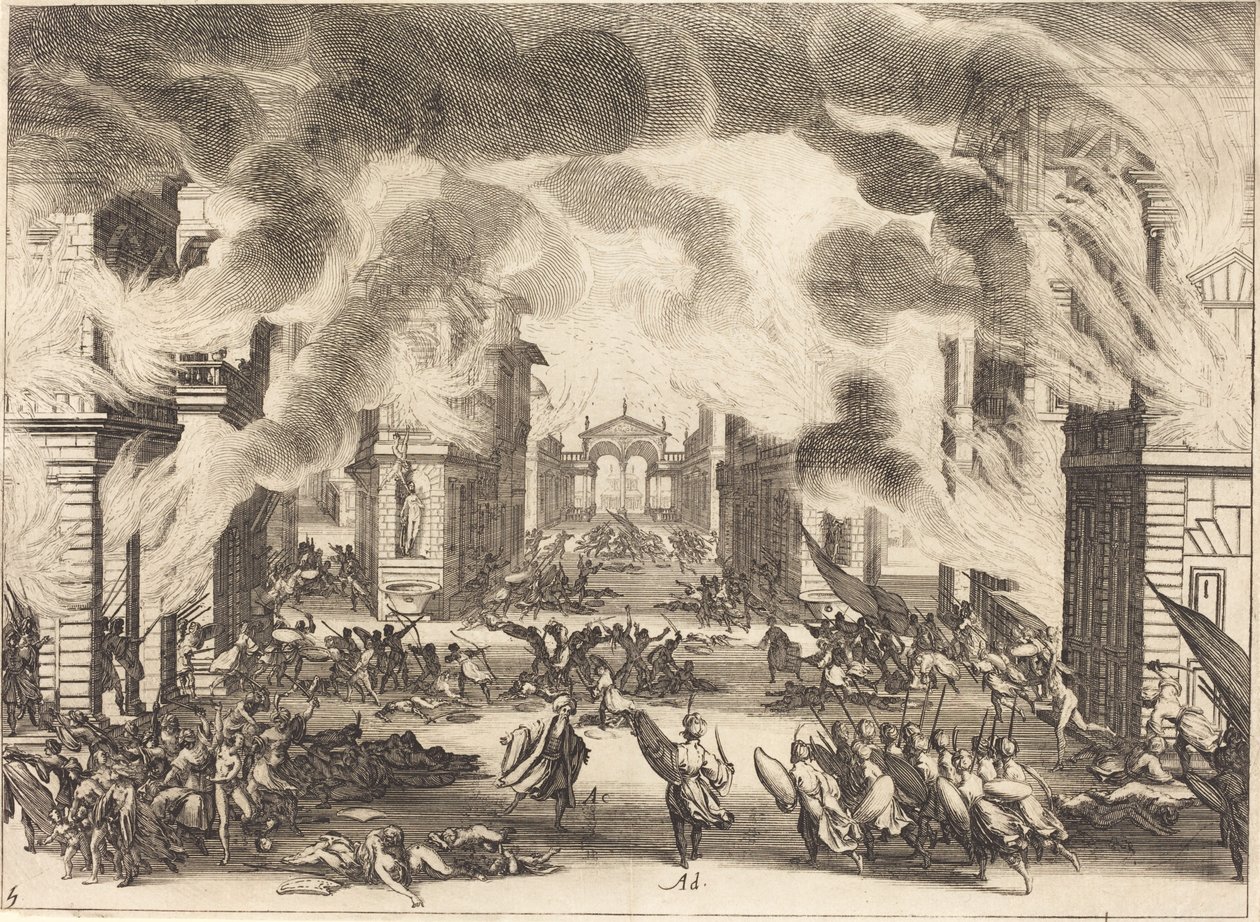Suleiman, Akt V av Jacques Callot