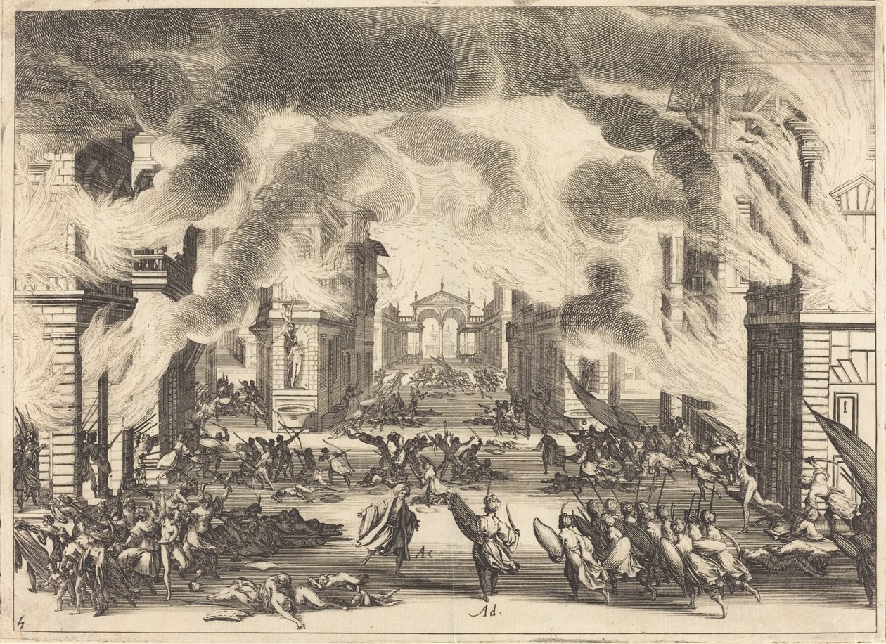 Suleiman, Akt V av Jacques Callot