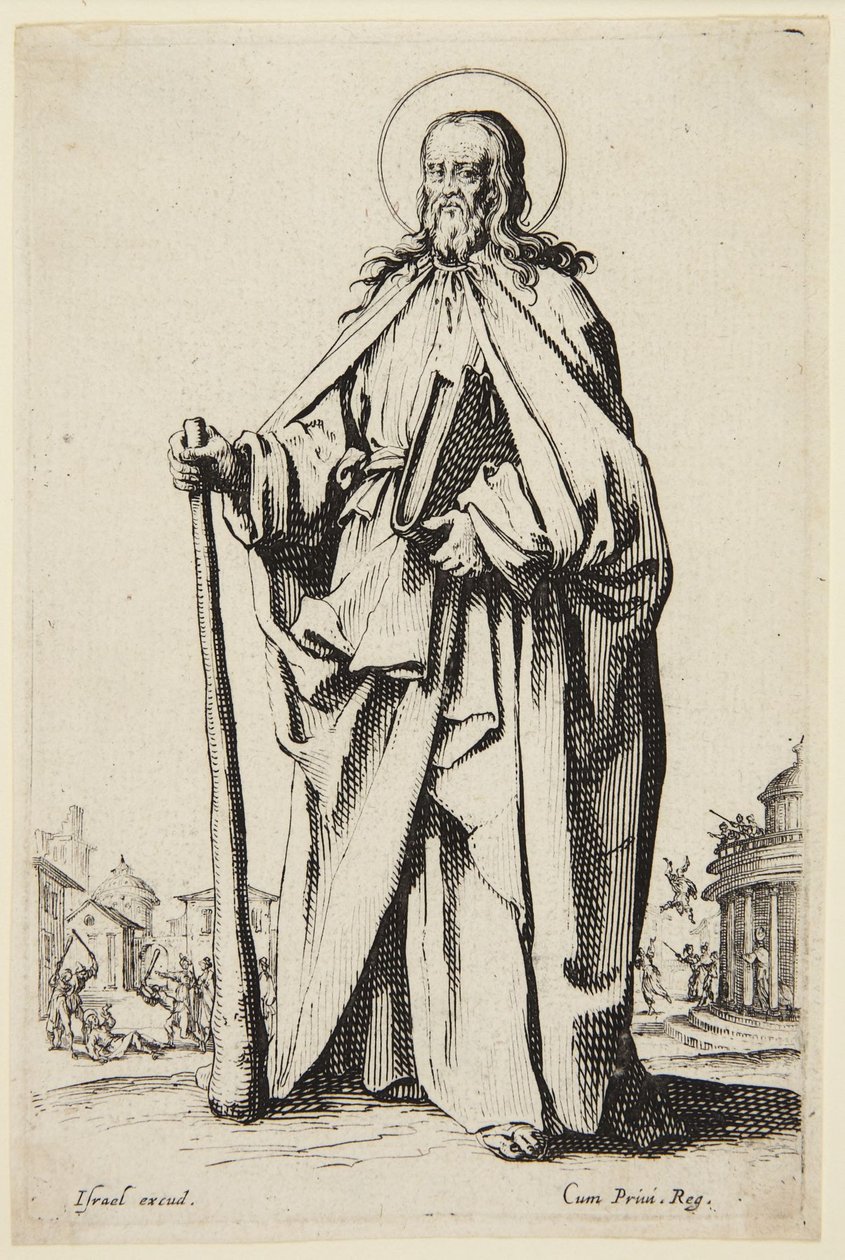 Sankt Jakob den yngre av Jacques Callot