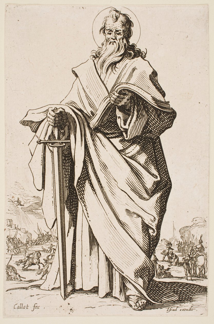 S:t Paulus, ur serien ”De stora apostlarna” av Jacques Callot