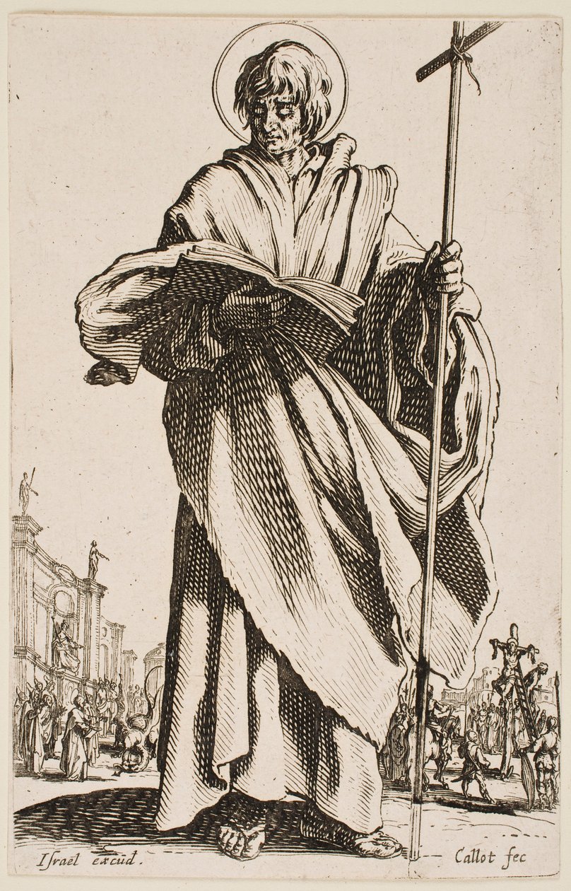 Sankt Filip, ur serien "De stora apostlarna" av Jacques Callot