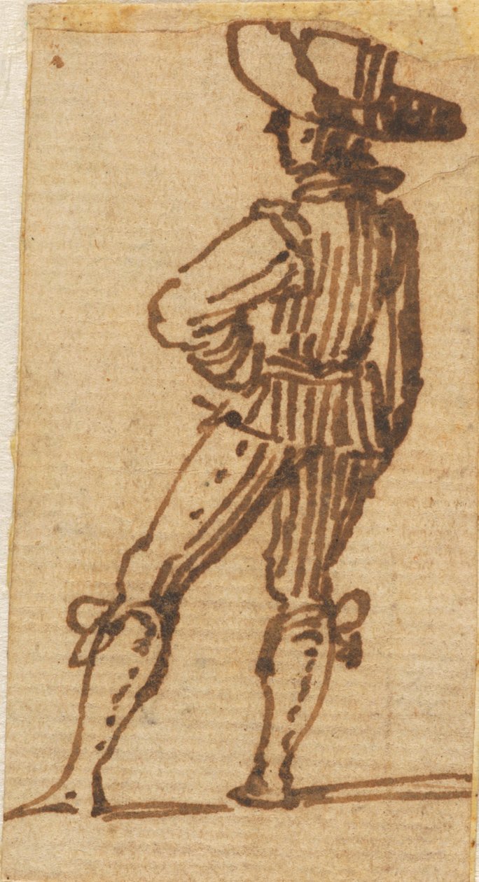 Stående man av Jacques Callot