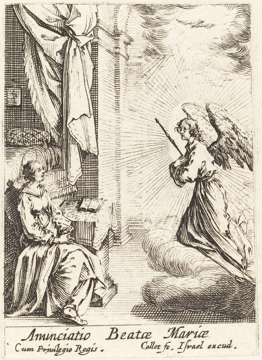 Bebådelsen av Jacques Callot