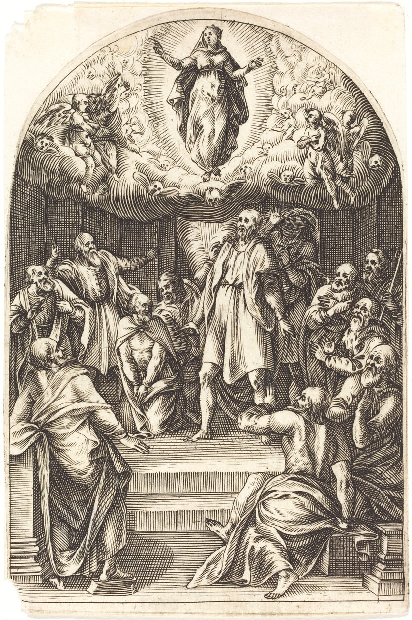 Antagandet, 16081611. av Jacques Callot
