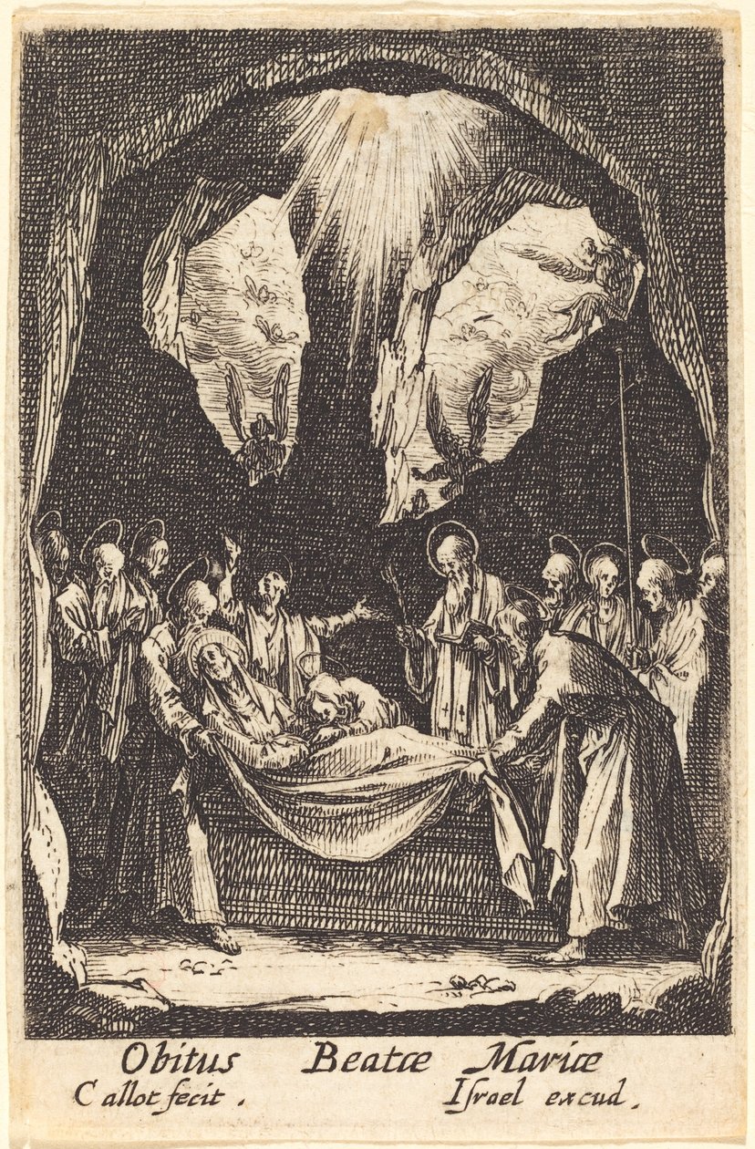 Jungfruns begravning av Jacques Callot