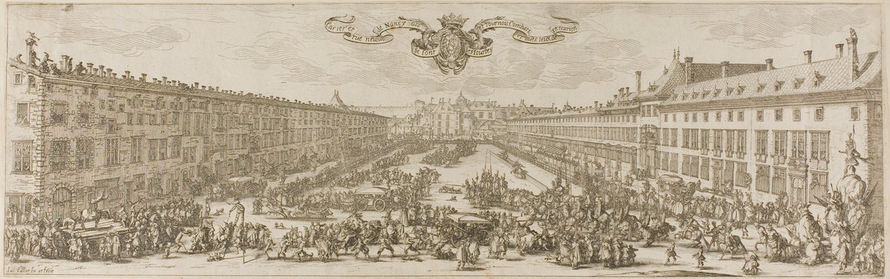 Carrière vid Nancy av Jacques Callot