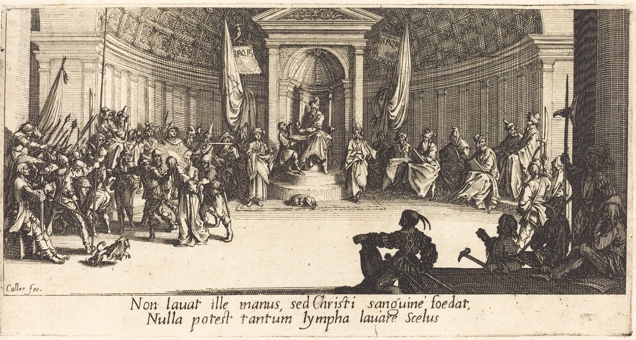 Dödsfördömelsen av Jacques Callot